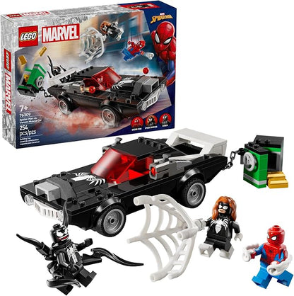 LEGO Marvel Spider-Man vs Venom Muscle Car toy set