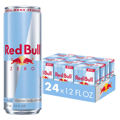 Red Bull Zero sugar-free energy drink, 12 fl oz