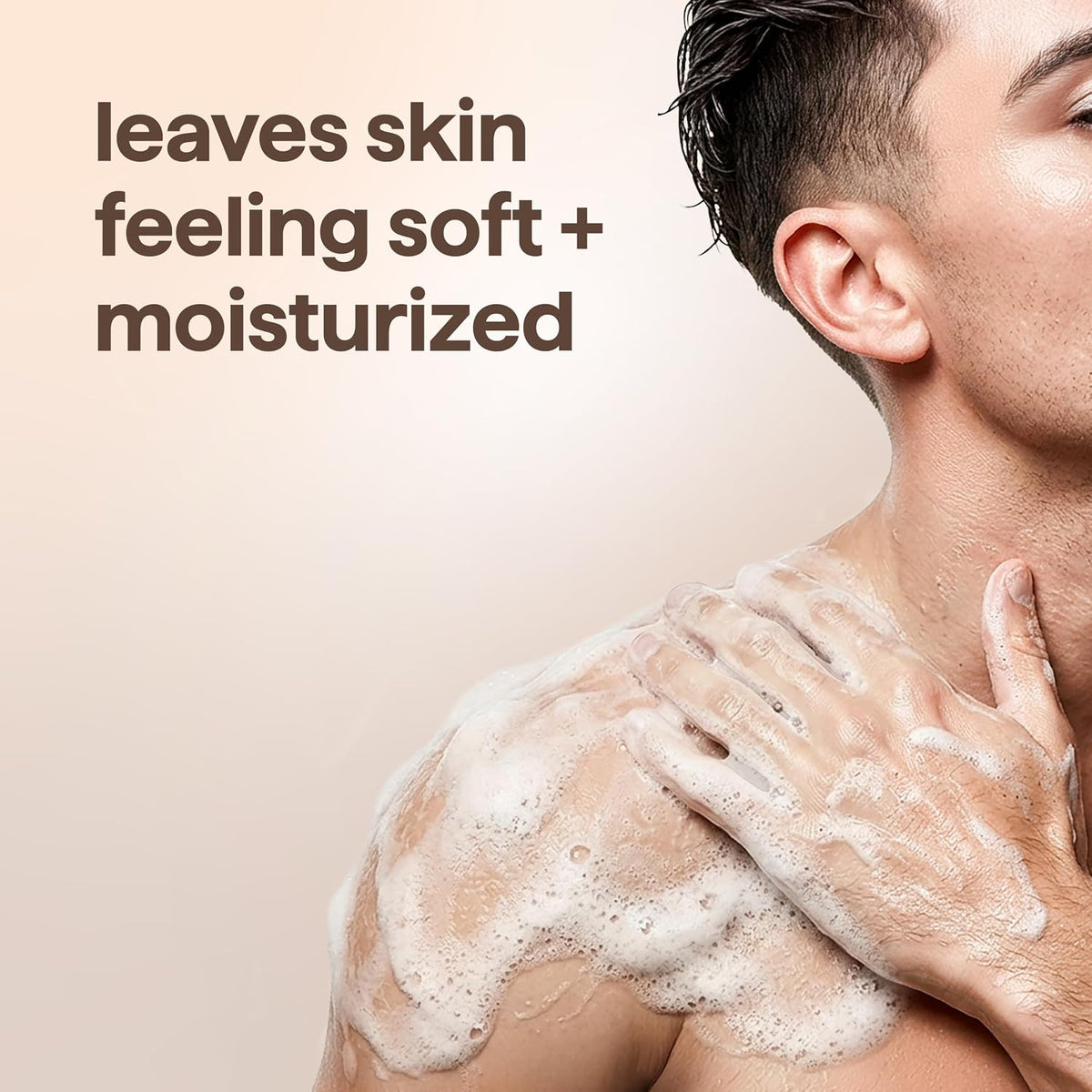 Sandalwood + Vetiver men’s body cleanser by Method