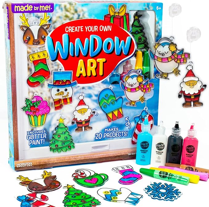 Nature inspired window art craft designs
