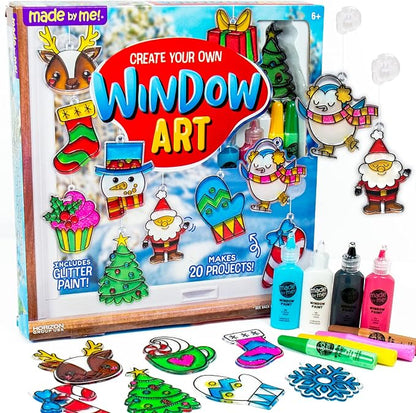 Nature inspired window art craft designs