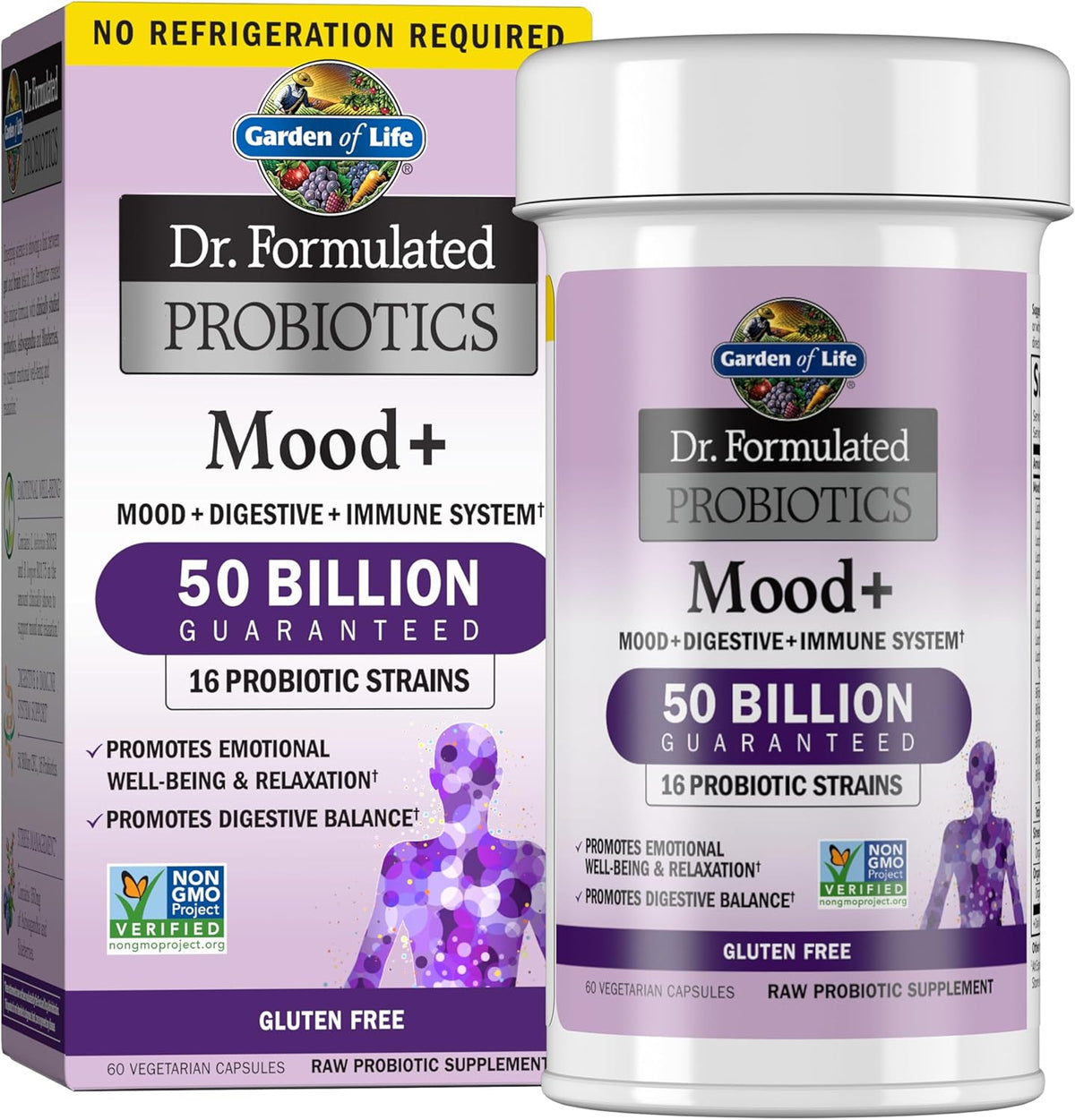 Garden of Life Dr. Formulated Mood+ Probiotic supplement