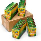 Assorted Crayola crayons in vibrant colors