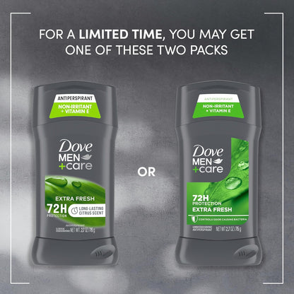 Extra Fresh men’s deodorant with citrus scent