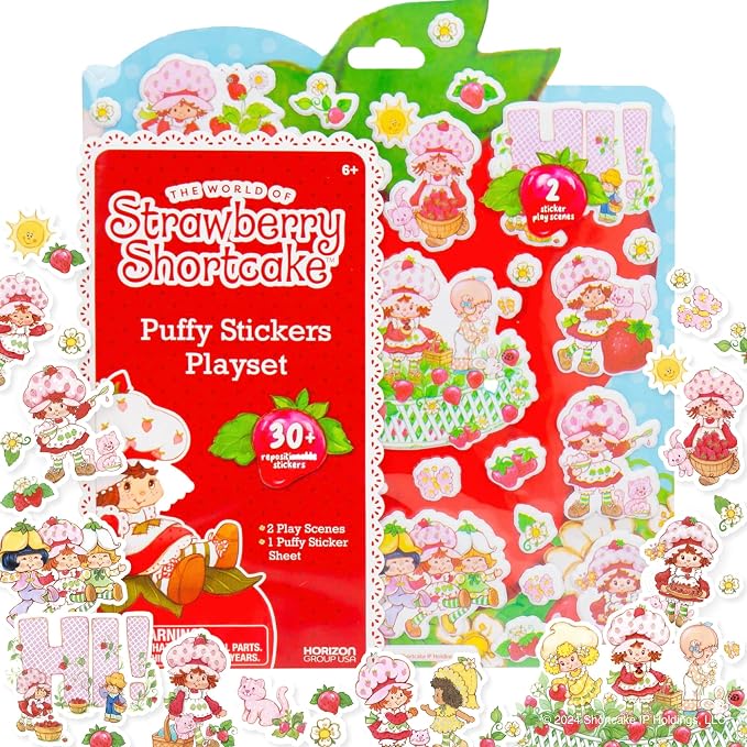 Portable Bluey sticker playset for travel