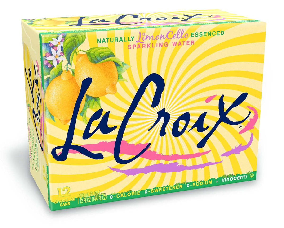 La Croix Sparkling Water LimonCello 12 fl oz pack
