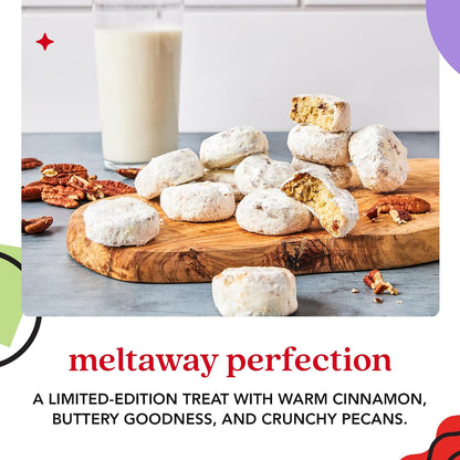 32oz David's Cookies Cinnamon Pecan Meltaways