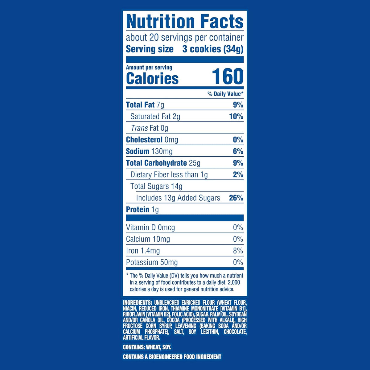 Party size OREO cookies resealable snack package