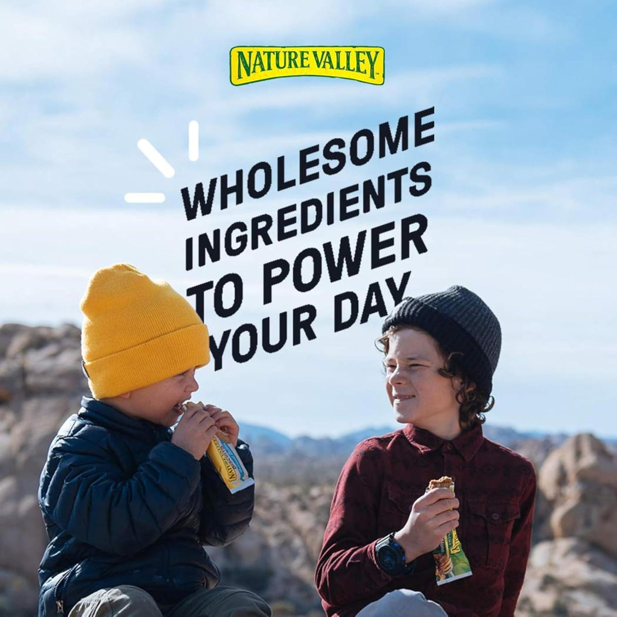 Portable Nature Valley crunchy granola bar pouches