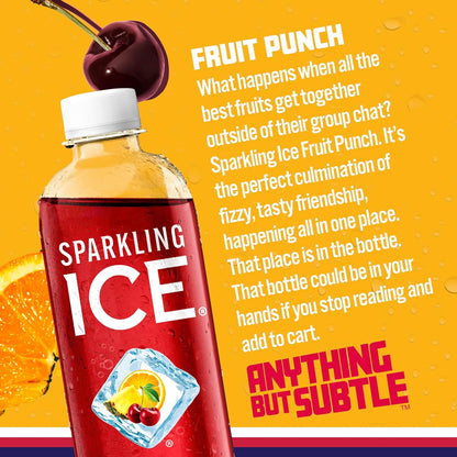 Sparkling Ice sparkling water with vitamins and antioxidants