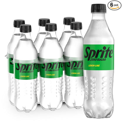 Sprite Zero Sugar lemon lime soda 6 pack