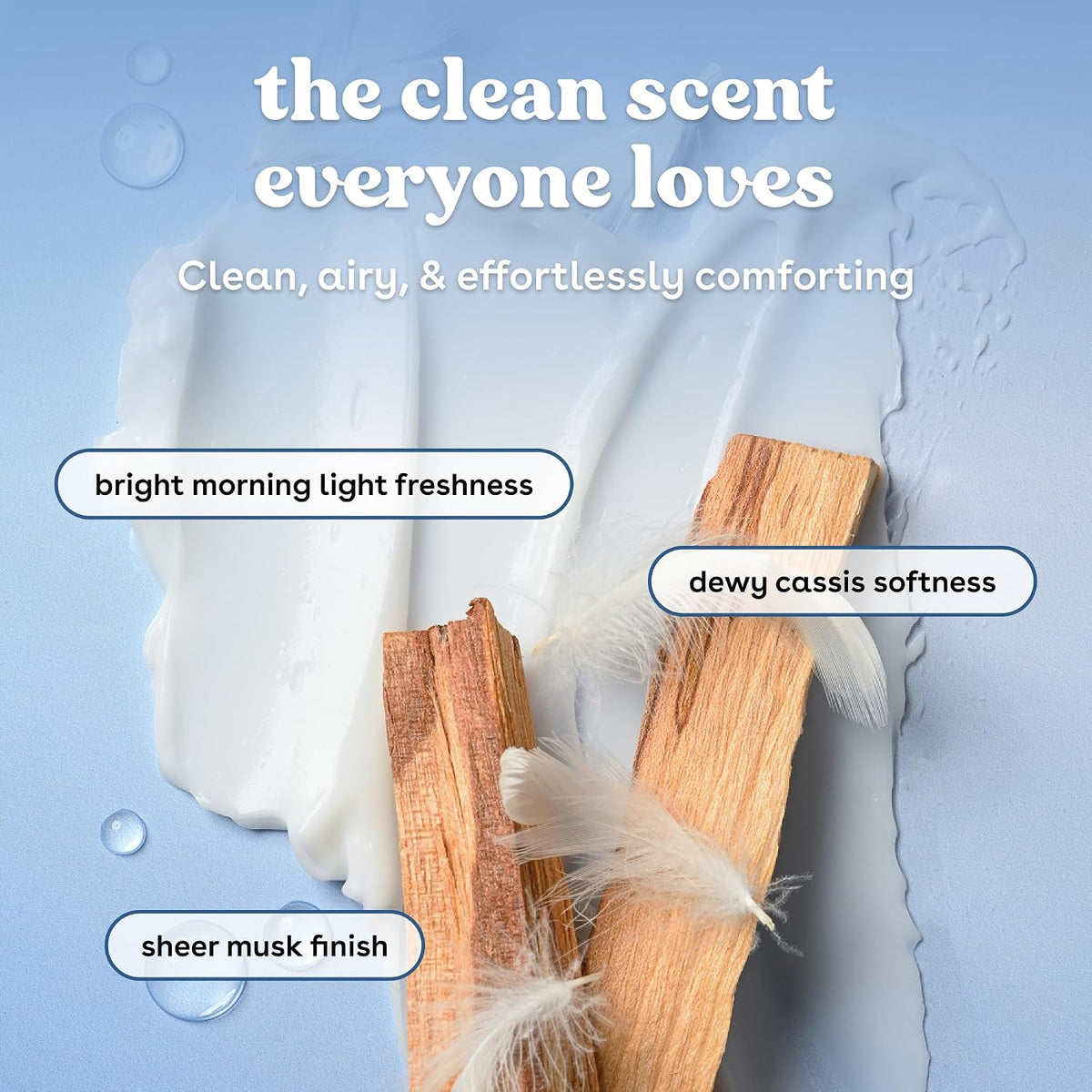 Fresh and Cozy scented eos body moisturizer