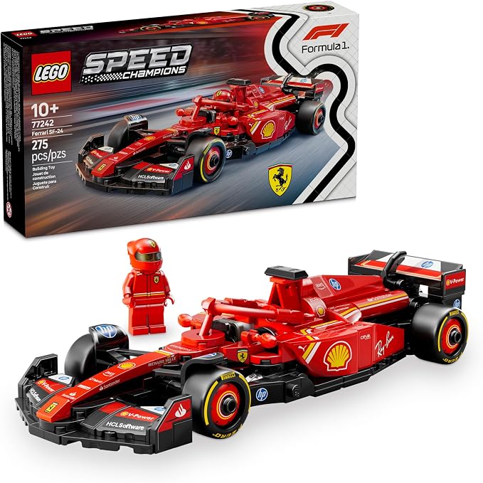 LEGO Speed Champions Ferrari SF-24 F1 race car building set