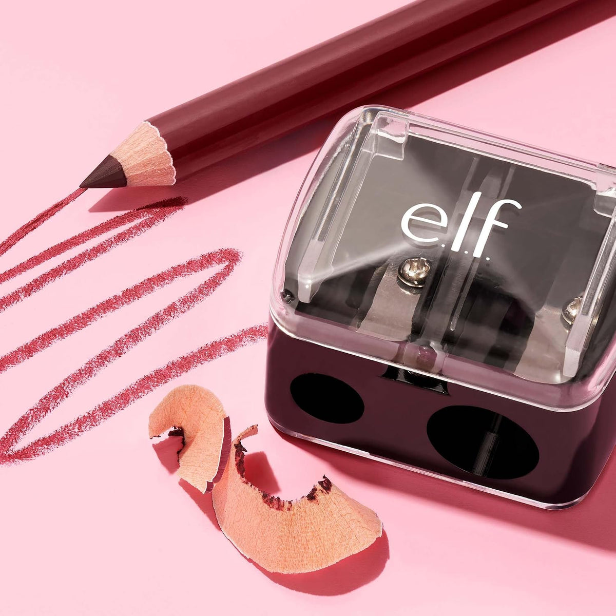 e.l.f. dual-hole cosmetic pencil sharpener