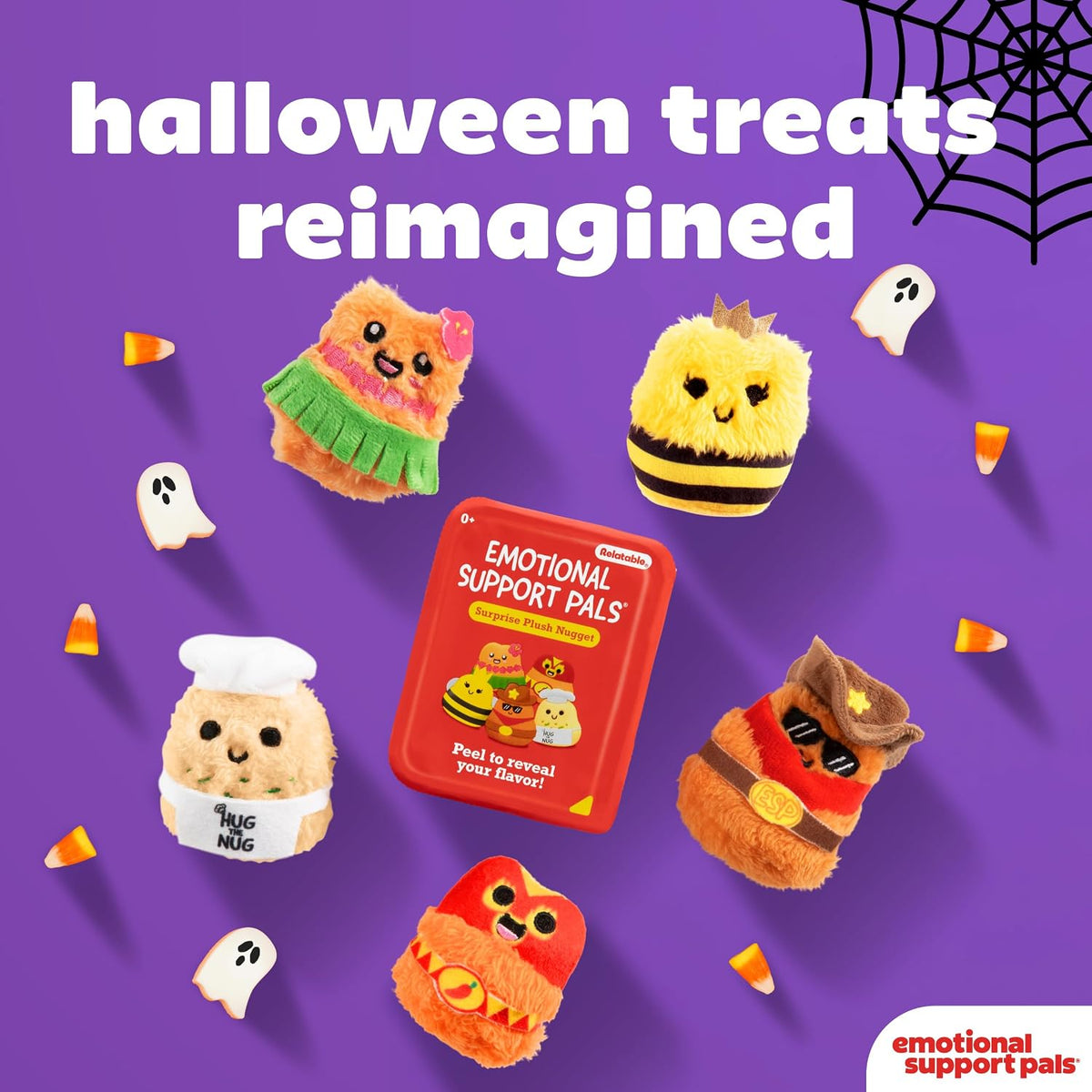 Emotional Support Pals collectible plush figures