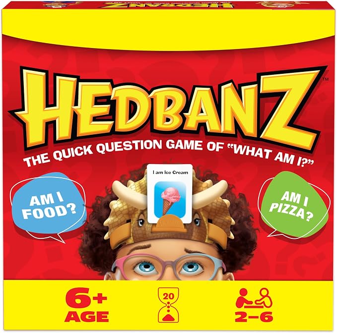 Spin Master Games Hedbanz family guessing game