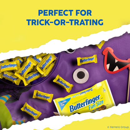 Bulk Butterfinger candy for trick or treat bowls