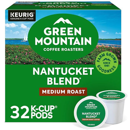 Green Mountain Coffee Roasters Nantucket Blend K-Cup pods box