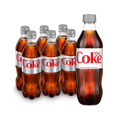 Diet Coke 16.9 fl oz 6 pack bottles