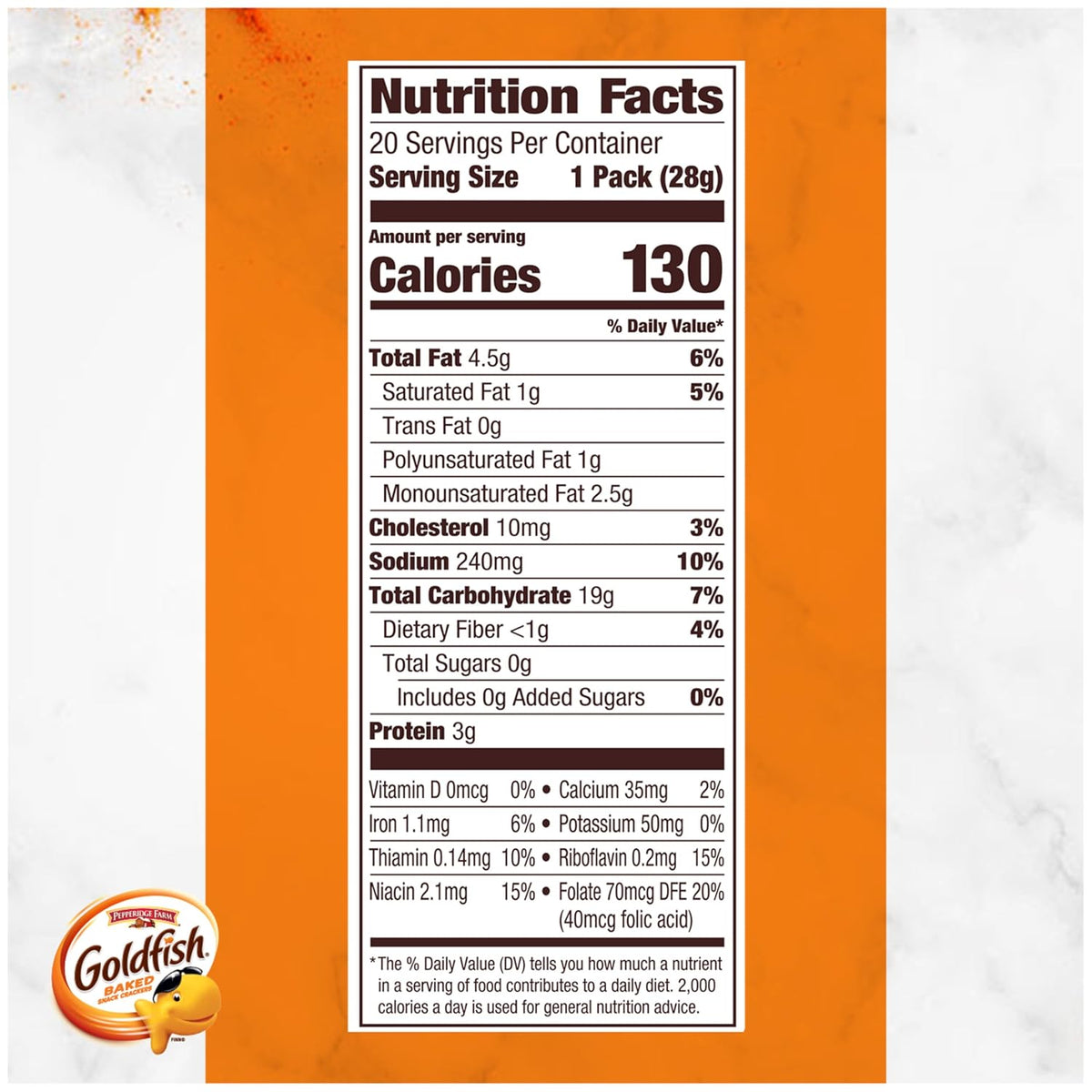 Goldfish 1 oz on-the-go snack packs