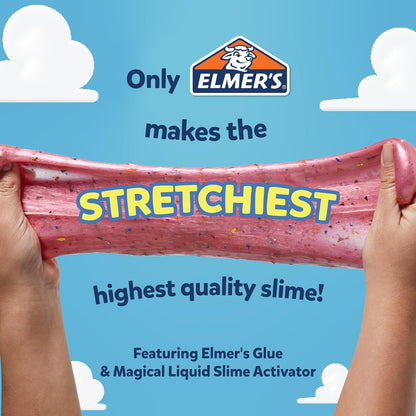 Creative slime making kit with multiple textures
