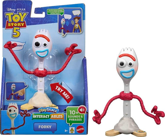 Mattel Toy Story 5 Interactables Forky figure
