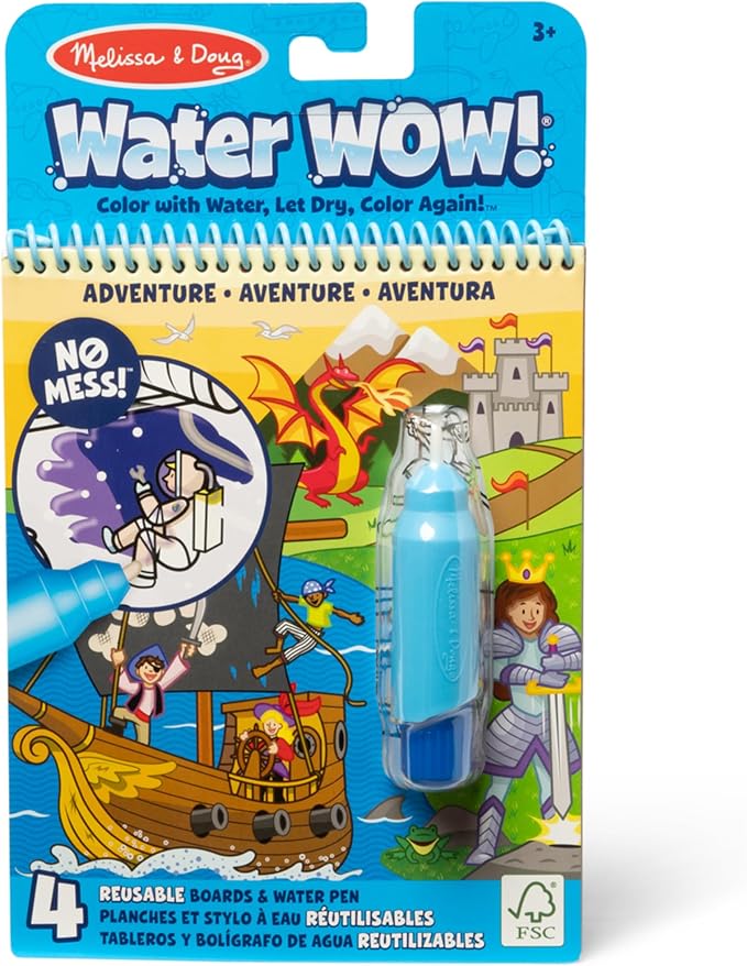 Melissa & Doug Water Wow Vehicles gift for ages 3 to 7