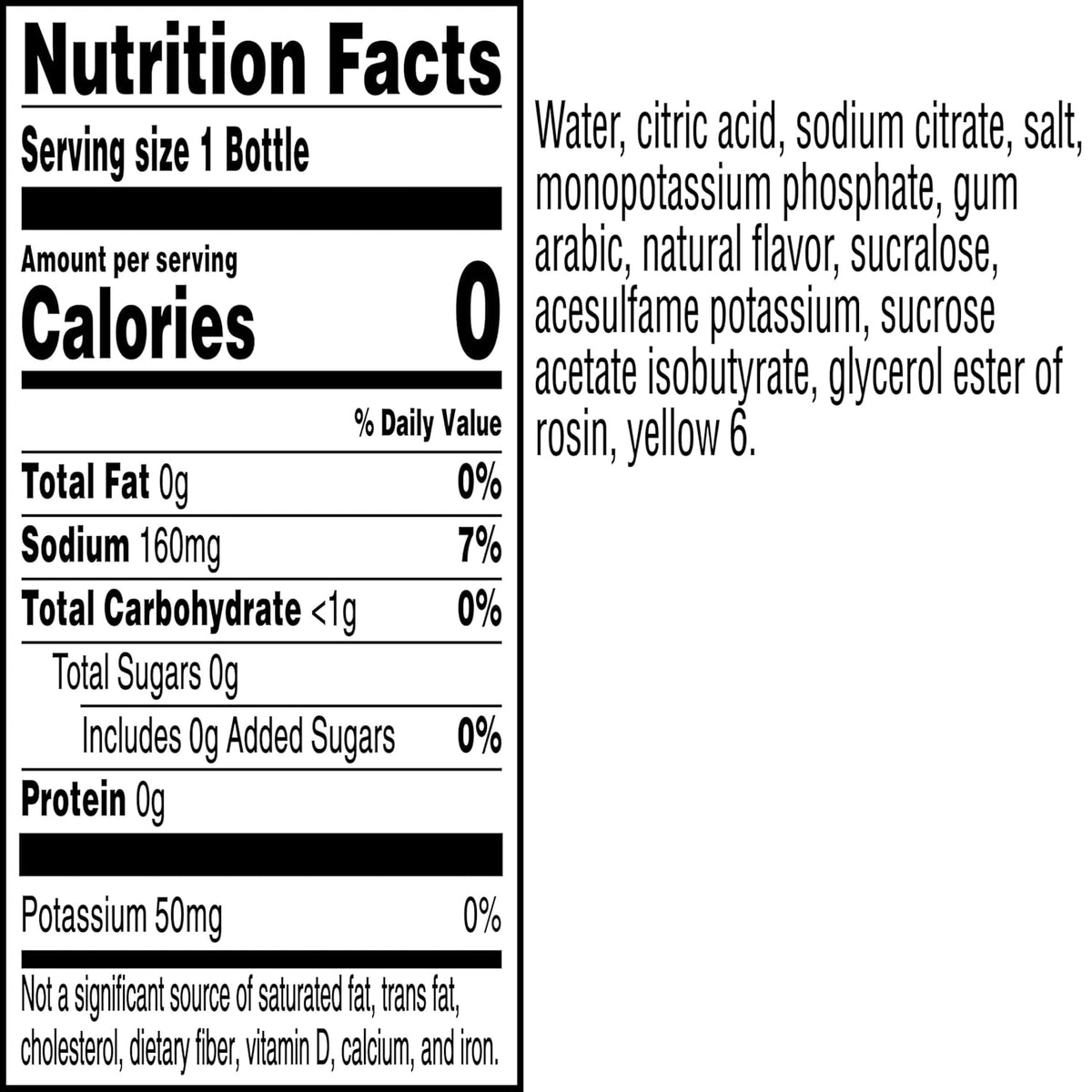 Gatorade Zero electrolyte sports drink pack of 12