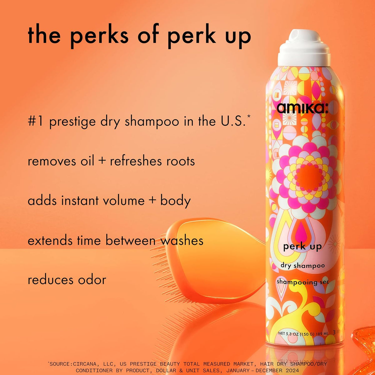 Talc-free dry shampoo with rice starch