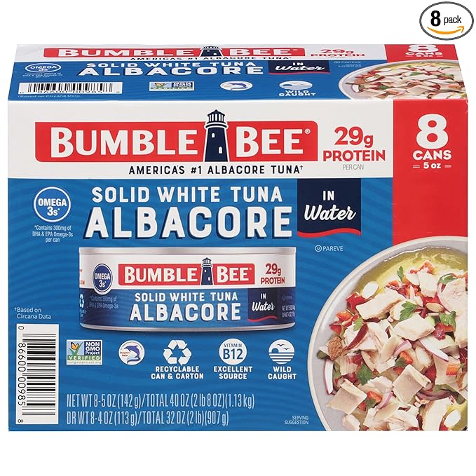 Bumble Bee Solid White Albacore Tuna in Water 5 oz can