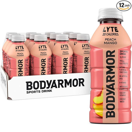 BODYARMOR LYTE Peach Mango sports drink 12 pack