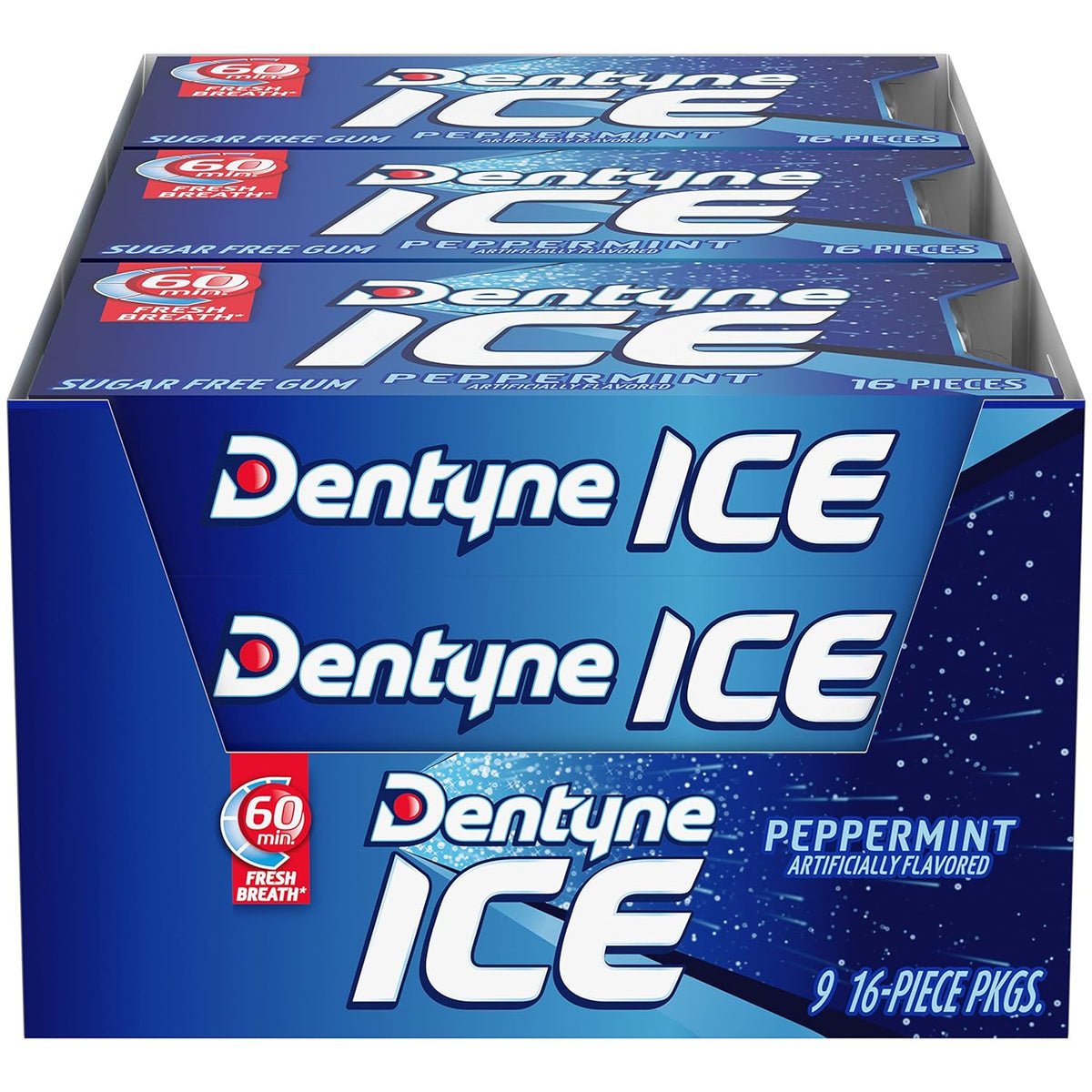 Dentyne Ice peppermint gum 144 pieces bulk pack