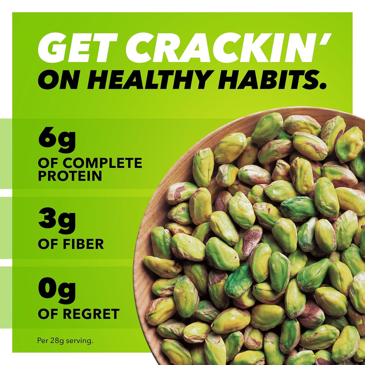 California-grown Wonderful Pistachios no shell nuts