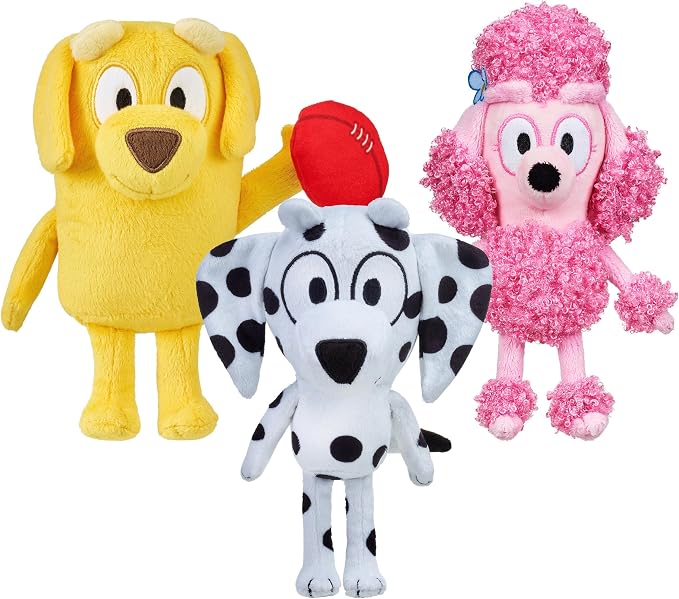 Bingo plush toy from Bluey 2-pack