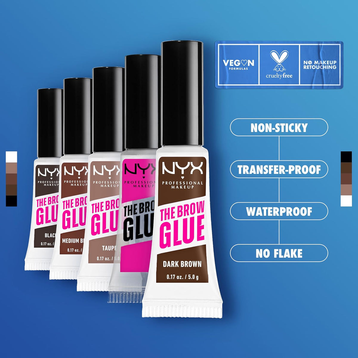 Extreme hold clear eyebrow gel by NYX