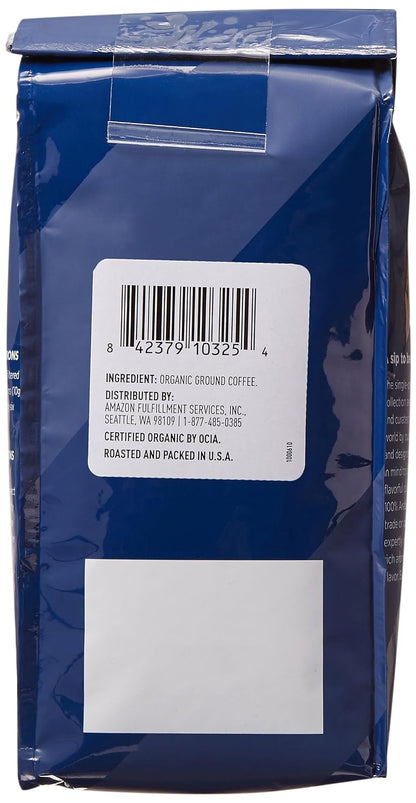 Amazon Fresh Fair Trade medium roast ground coffee