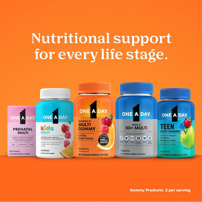 ONE A DAY 200 count tablet multivitamin bottle