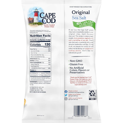 Cape Cod crunchy original kettle chips 14 oz