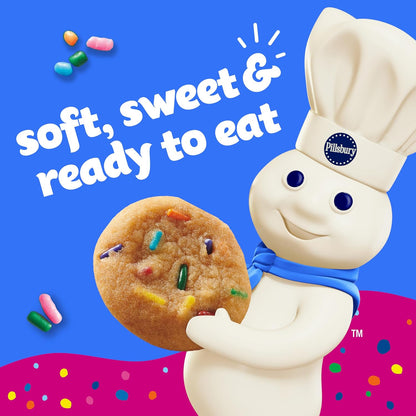 Pillsbury Mini Soft Baked Funfetti Cookies, 10 oz