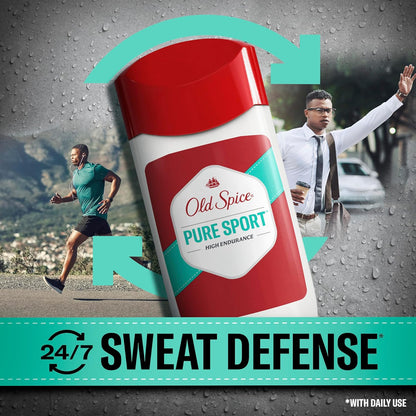 Old Spice Pure Sport lasting scent antiperspirant sticks