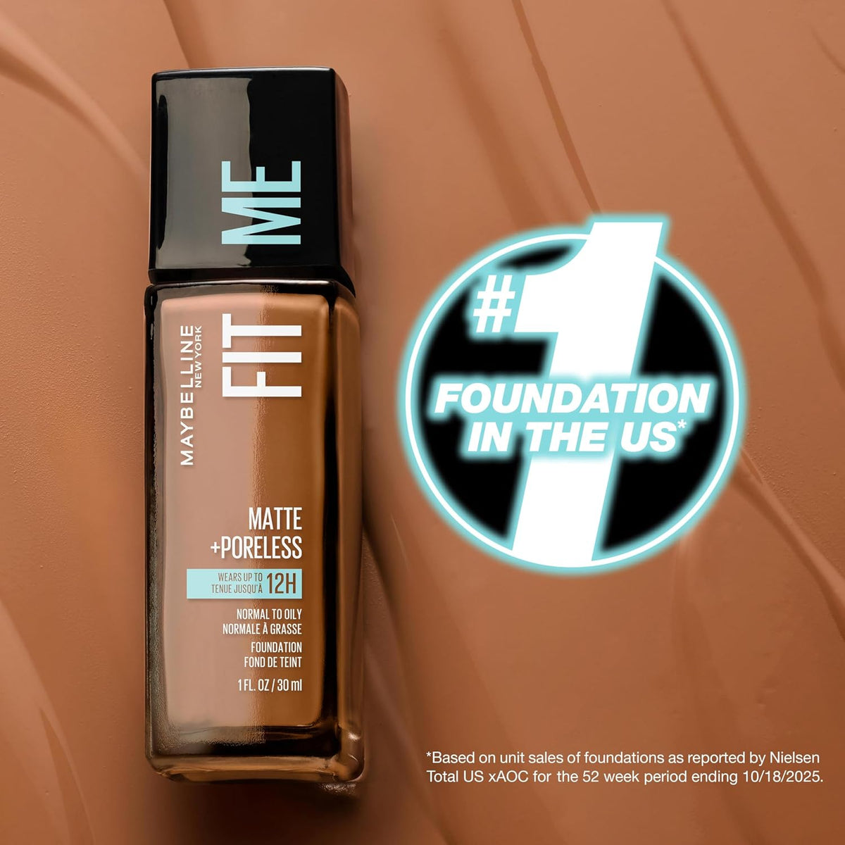 Maybelline Fit Me foundation for matte face makeup