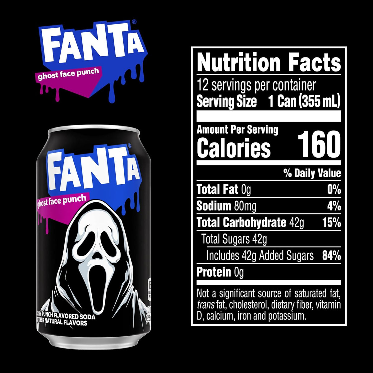 Limited edition Halloween Fanta soda cans