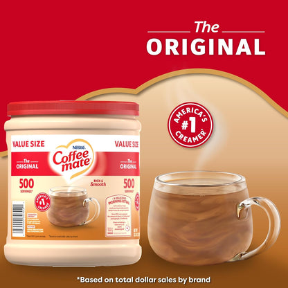 Large Coffee Mate powdered coffee creamer container