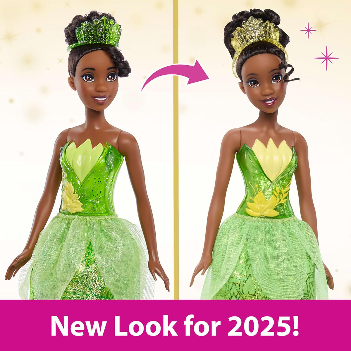 Mattel Tiana fashion doll with shoes included