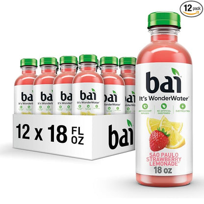 Bai São Paulo Strawberry Lemonade antioxidant water beverage