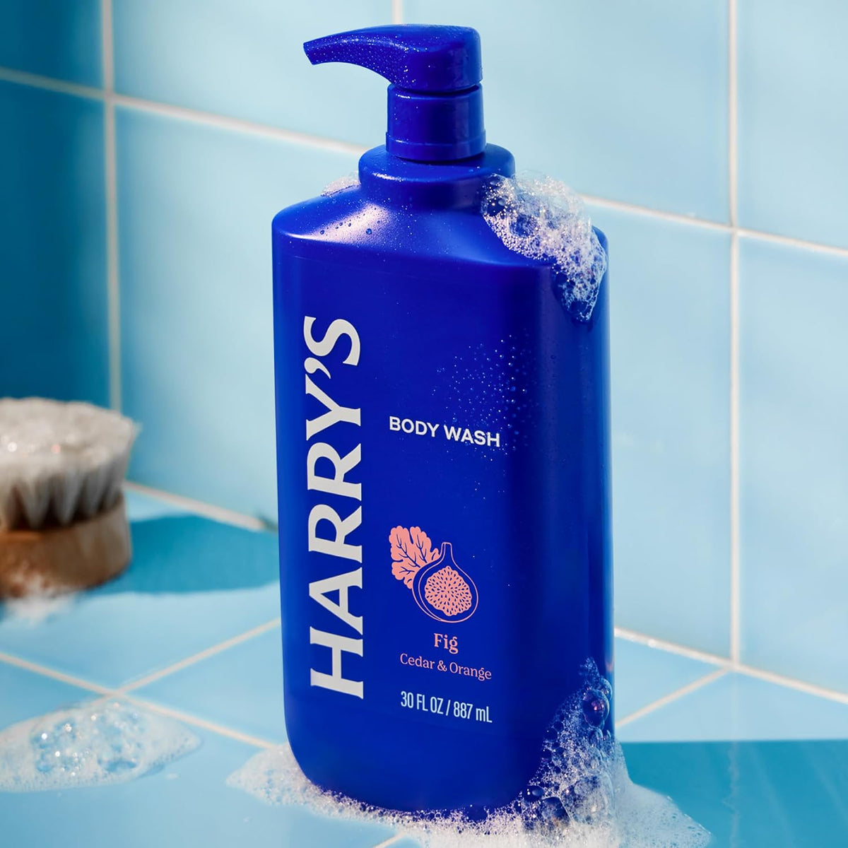 Harry's Fig body wash formulated for sensitive skin