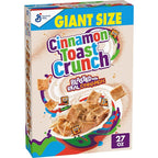 Cinnamon Toast Crunch giant size breakfast cereal box