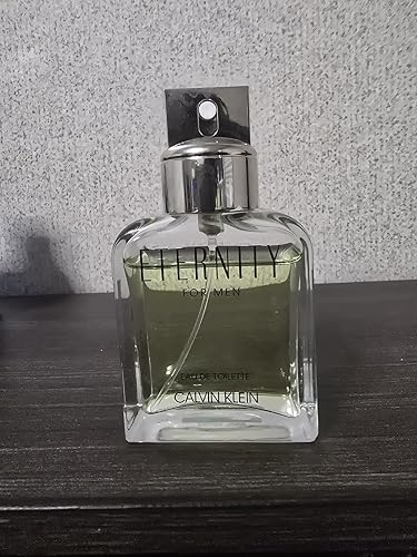 Calvin Klein Eternity scent bottle angle view