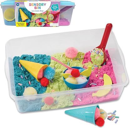 Creativity for Kids excavator sensory play kit