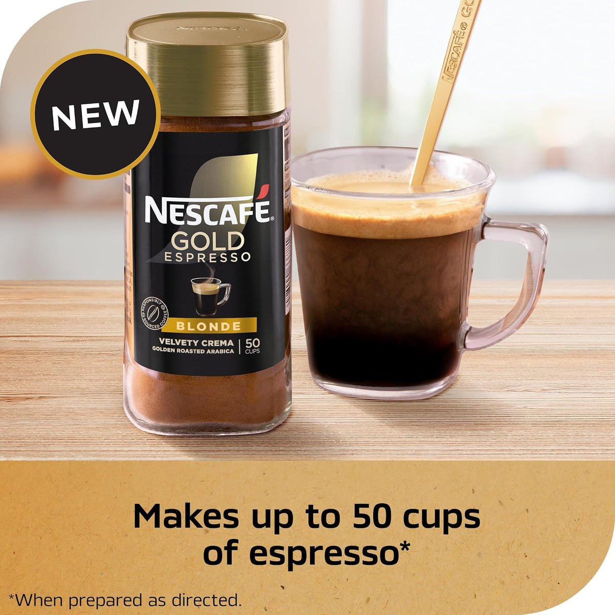3.5 oz NESCAFÉ instant espresso jar
